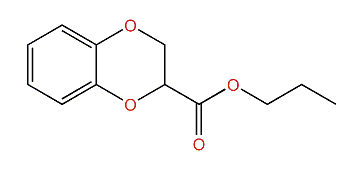 Propyl 1,4-benzodioxan-2-carboxylate